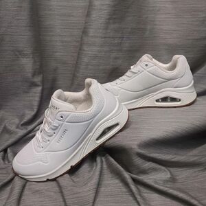White Skechers Athletic Sneakers